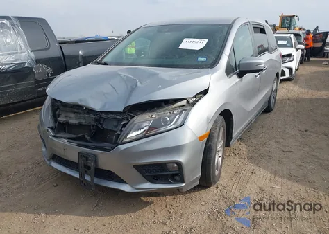 2020 Honda Odyssey Ex z USA, uszkodzony, nr VIN 5FNRL6H57LB062020